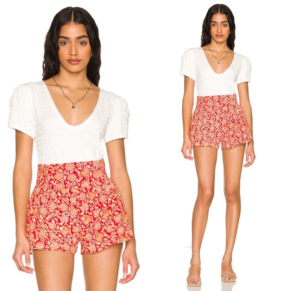 NWT WE THE FREE Sugar Cube Tee in Optic White Size Large - Picture 17 of 17